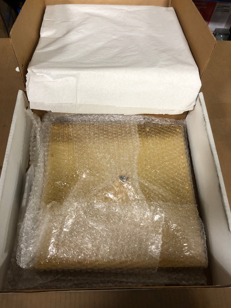 Jaclo S213-SG Satin Gold 12" Square Rain Machine