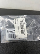 Emtek 86301US19 Brass Geometric 4 Inch Center to Center Bar Cabinet Pull - Flat Black