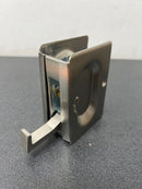 Emtek 2101US15 3-1/2 Inch Height Passage Pocket Door Lock - Satin Nickel