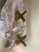 Pfister HHL-049TNTCBG Tenet Cross Handles - Brushed Gold
