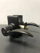 Emtek 510DMB Durango Single Cylinder Keyed Entry Sandcast Bronze Leverset - Medium Bronze