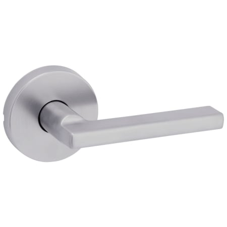 Kwikset 720HFLRDT-26D Halifax Passage Door Lever Set with Round Rose - Satin Chrome