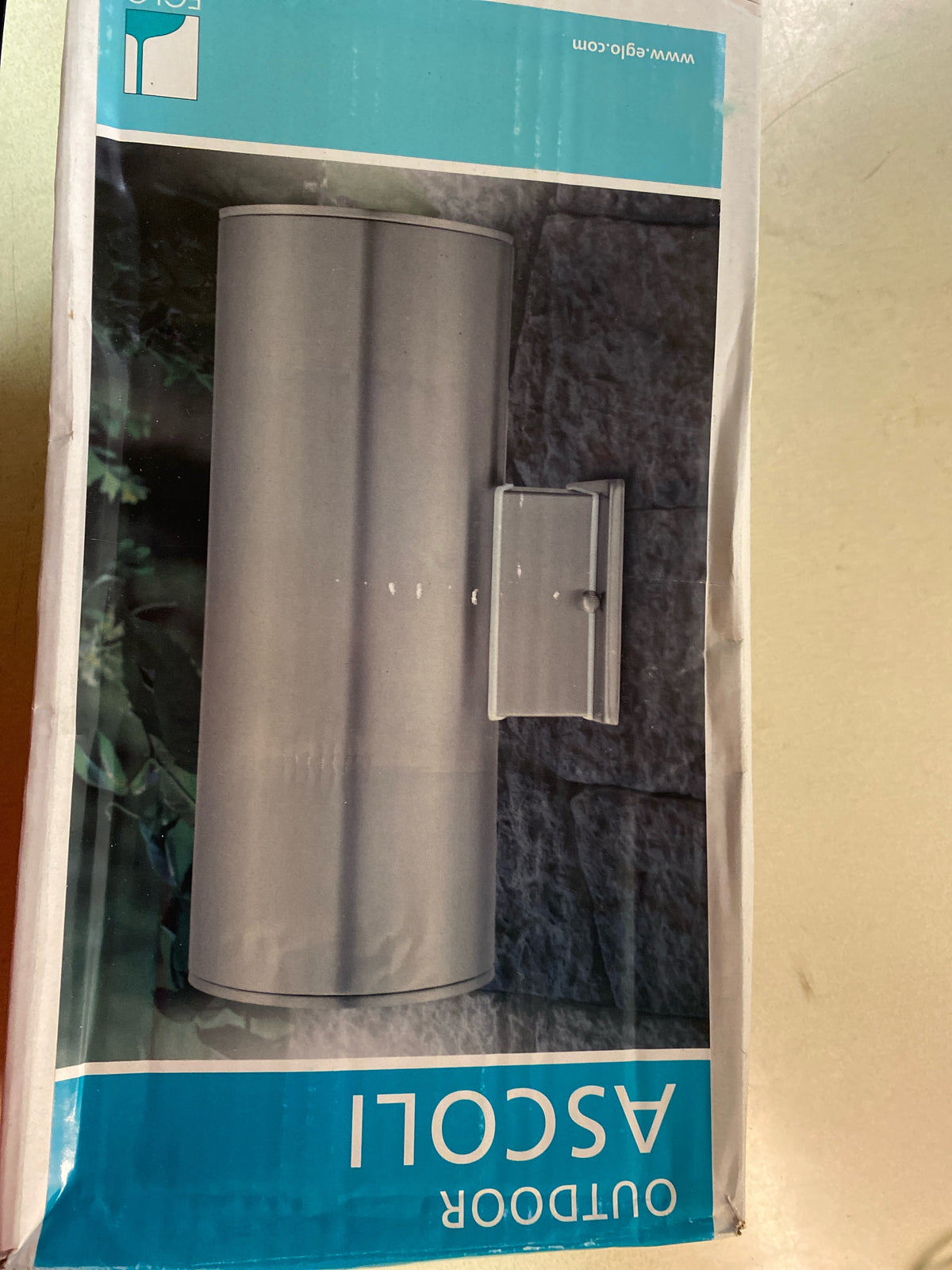 Eglo 90121A Ascoli 2 Light 13" Tall Outdoor Wall Sconce - Stainless Steel