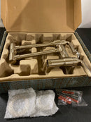 Brizo 62874LF-GL Rook 4 GPM Wall Mounted Double Handle Pot Filler Faucet with Brass Handles - Luxe Gold
