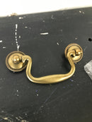 Hickory Hardware P8049-LP Manor House 3 Inch Center to Center Traditional Drop Bail Drawer Pull - Lancaster Hand Polished