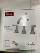 Pfister LF-049-VEDGS Vedra 8 in. Widespread Double Handle Bathroom Faucet in Spot Defense Brushed Nickel