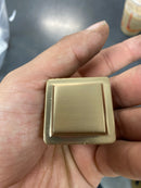 Miseno MCKTK3119 Nord 1-3/16 Inch Square Cabinet Knob - Champagne Bronze
