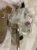 Baldwin 85360056ENTR Blakely One Piece Single Cylinder Keyed Entry Handleset with 5025 Interior Knob from the Estate Collection - Satin Nickel