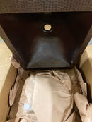 Miseno MNO013NV-AN Artisan 20" Rectangular Copper Drop In Bathroom Sink - Antique