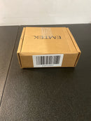 Emtek 520LUUS4 Luzern Privacy Door Lever Set - Satin Brass Disk Rosette