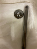 DELTA FAUCET U4999-KS Ceiling Mount Arm & Flange Shower Arm, Black Stainless