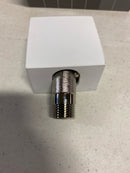 Hansgrohe 26455701 FixFit Square 1/2" Connection Wall Supply Elbow - Matte White