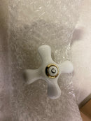 Kingston Brass KSH1162PXC Cold Porcelain Cross Handle, 3/8" X 16PT - Polished Brass