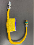 BRASS CRAFT CSSD44R-60P ProCoat Stainless Steel Straight Gas Connector with Excess Flow Valve