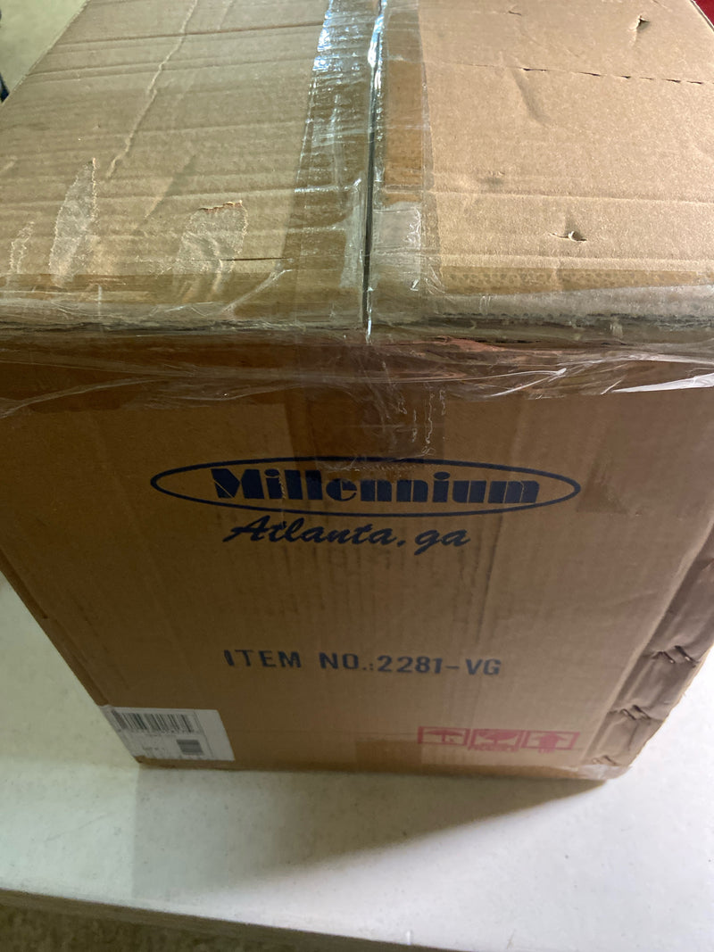 Millennium lighting 2281-VG Lakewood Collection 1-Light Vintage Gold Sphere Pendant