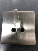 Baldwin Santa Monica Contemporary Square Single Cylinder Deadbolt - Satin Nickel