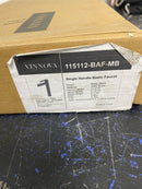 Vinnova 115112-BAF-BG Oviedo Bathroom Faucet, Brushed Gold