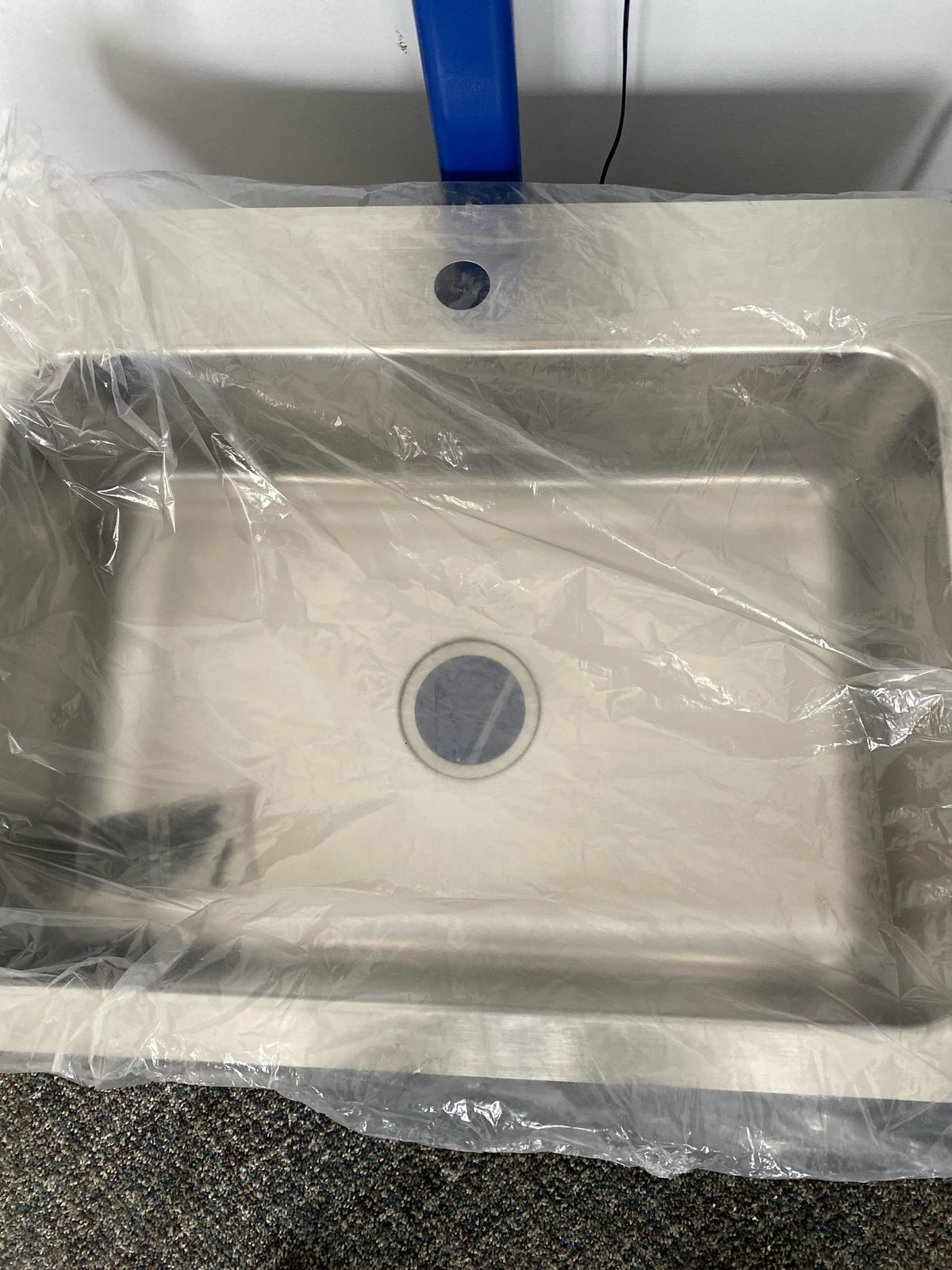 Elkay DSESR127221 Dayton 27" Drop In Single Basin Stainless Steel Kitchen Sink - 1 Faucet Hole