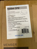Kichler 52594CPZ Malen 4 Light 20" Wide Flush Mount Drum Ceiling Fixture - Champagne Bronze
