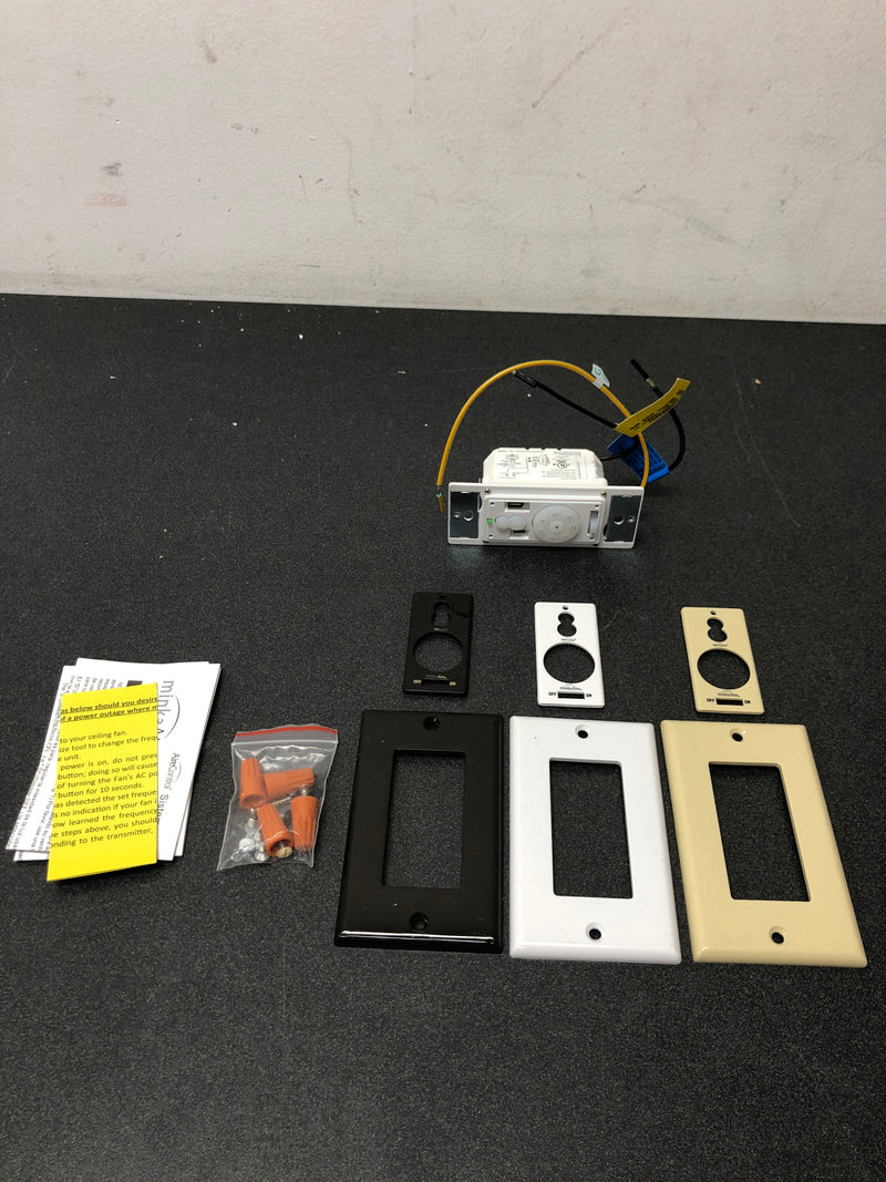 Minka Aire 6-Speed Off-White Wall-Mount Ceiling Fan Remote Control