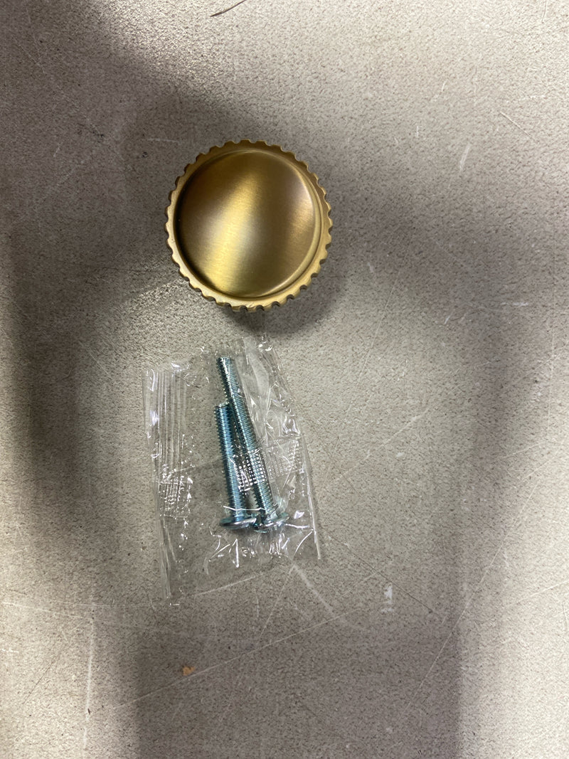 Amerock BP37800BBZ Farewind 1-1/4 in. (32mm) Diameter Golden Champagne Classic Round Cabinet Knob