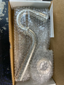 Jaclo 251-SN 1-1/4" P Trap with Round Box Escutcheon - Satin Nickel