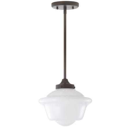 JONATHAN Y Lighting JYL3517C JYL Kurtz Single Light 10" Wide LED Mini Pendant - Oil Rubbed Bronze