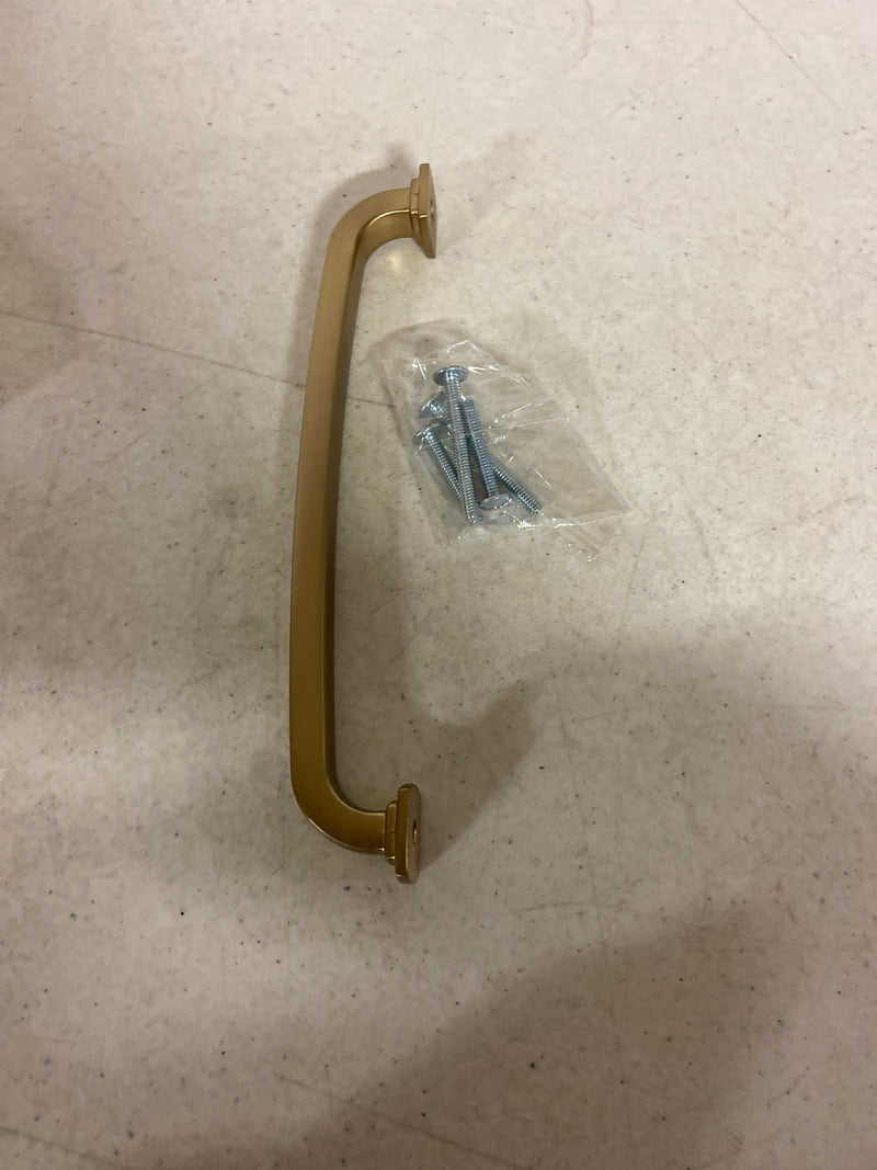 Amerock BP36896BBZ | Surpass 6-5/16 inch (160mm) Center-to-Center Golden Champagne Cabinet Pull | Kitchen Cabinet Hardware | Furniture Hardware | Drawer Handle