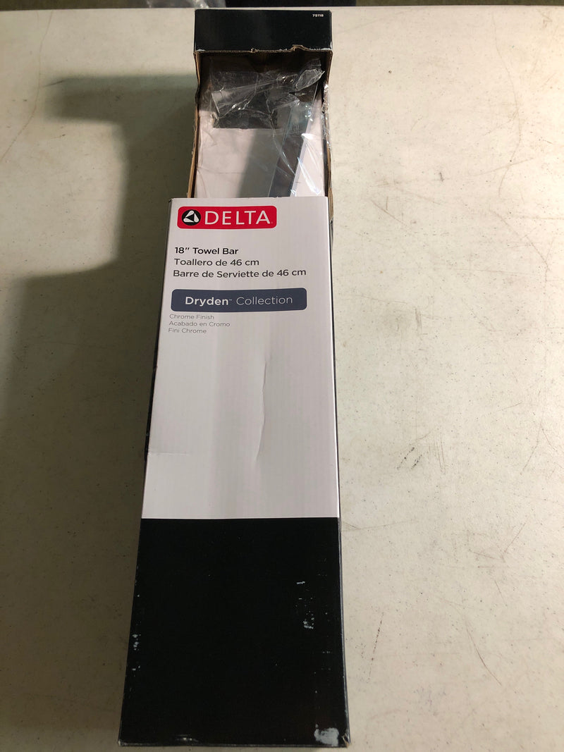 Delta 75118 Dryden 18" Towel Bar - Chrome