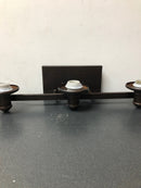 Millennium Lighting 2163-RBZ Cimmaron 3 Light Bathroom Vanity Light - Rubbed Bronze