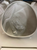 KOHLER K-27332-0 Glissade ReadyLatch Quiet Close Round Toilet Seat, White, Grip-Tight Hardware, Quiet Close Lid Prevents Slamming