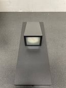Elegant Lighting LDOD4006BK Raine 13" Tall LED Outdoor Wall Sconce - Black