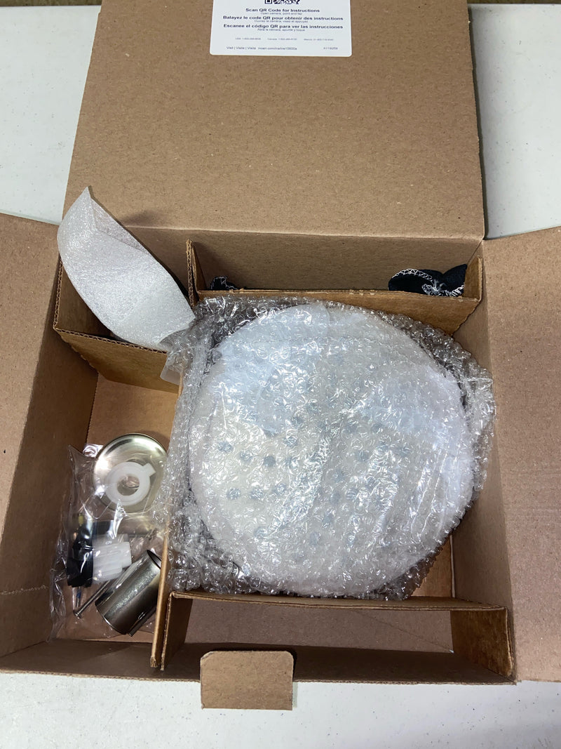 Moen T3002EPBN Gibson Single Function Shower Head and Pressure Balanced Valve Trim with Single Lever Handle - Brushed Nickel