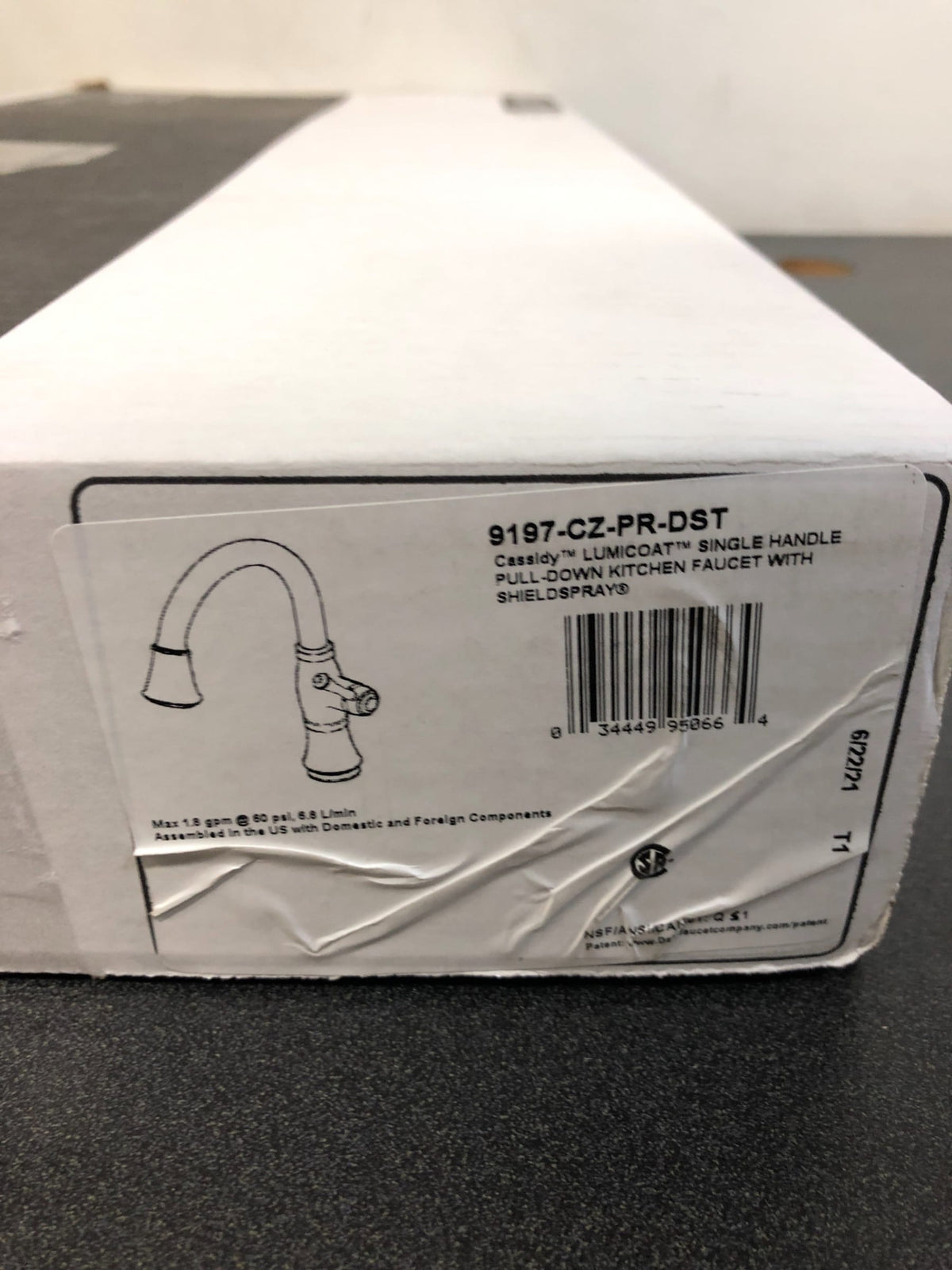 Delta Cassidy Pull-Down Kitchen Faucet with Magnetic Docking Spray Head and ShieldSpray