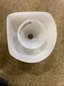 Hampton bay RS2204257BN 70 in. Brushed Nickel Mother Daughter 2-Light Torchiere Floor Lamp with Plastic Shade