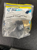 Sharkbite PL1128BFA ProLock 1 in. x 1 in. Push-to-Connect Plastic/Brass FIP Female Adapter Fitting