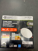 Commercial electric 92290 6 in. LED Integrated Ultraslim Recessed Kit Elite