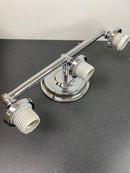 Signature Hardware 427989 Scarborough 3 Light 18" Wide Bathroom Vanity Light - Chrome