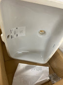 Duravit 03954900172 Duravit No. 1 20-5/8" Rectangular Ceramic Undermount Bathroom Sink with Overflow - White