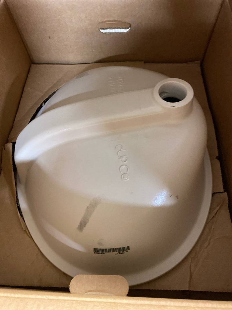 KOHLER Caxton Vitreous China Undermount Bathroom Sink with Overflow Drain in Biscuit with Overflow Drain-K-2210-96