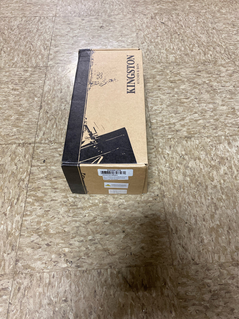 Kingston Brass KS3027PX Restoration Wall Mounted Tub Filler - Brushed Brass