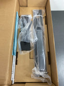 Emtek 4809US19 Lausanne Dummy Brass Modern Handleset - Flat Black