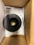 Kohler K-22671-2MB Clearflo Round Brass Tile-in Shower Drain - Vibrant Brushed Moderne Brass