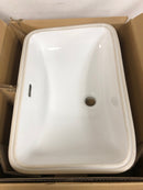 TOTO 19" Undermount Bathroom Sink with Overflow and CeFiONtect Ceramic Glaze