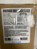 Kichler 10769NILED Avon 14" Wide Integrated LED Flush Mount Drum Ceiling Fixture - Brushed Nickel