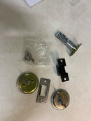 Kwikset 335-26D Round Privacy Bed/Bath Pocket Door Lock - Satin Chrome