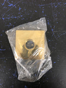 Baldwin 85390031ACLH Minneapolis Left Handed Sectional Handleset with 5162 Lever - Minus Deadbolt - Non-Lacquered Brass