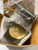 Signature Hardware Gordes 1¼″ Round Cabinet Knob Satin Brass EH1142.11/4.SBS