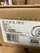 Kwikset 780-11PS.STRKP 780 Single Cylinder Keyed Entry Deadbolt with SmartKey from the Signature Series - Venetian Bronze