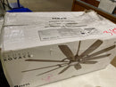 Minka-Aire F864L-BNK Barn 65" Ceiling Fan with LED Light and DC Motor in Burnished Nickel Finish…